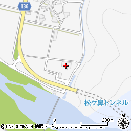 松ケ鼻土地改良区周辺の地図