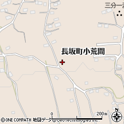 山梨県北杜市長坂町小荒間1047周辺の地図