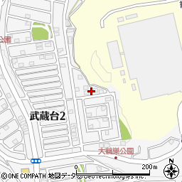 埼玉県日高市武蔵台2丁目22-12周辺の地図