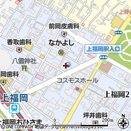 上福岡北口郵便局周辺の地図