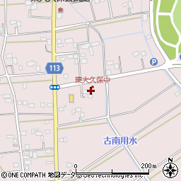 埼玉県富士見市東大久保2155周辺の地図