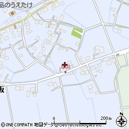 茨城県稲敷郡河内町生板140周辺の地図