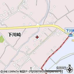 埼玉県飯能市下川崎126周辺の地図