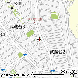 埼玉県日高市武蔵台3丁目29-6周辺の地図