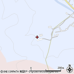 埼玉県飯能市中藤下郷584周辺の地図