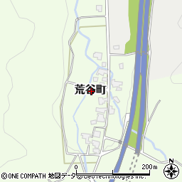 福井県越前市荒谷町周辺の地図