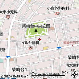 千葉県我孫子市柴崎台周辺の地図