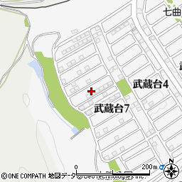 埼玉県日高市武蔵台7丁目8周辺の地図
