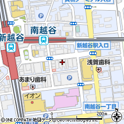 いちよし証券株式会社　越谷支店周辺の地図