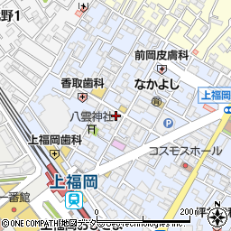 みずほ銀行上福岡支店周辺の地図