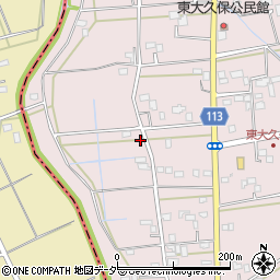 埼玉県富士見市東大久保394周辺の地図