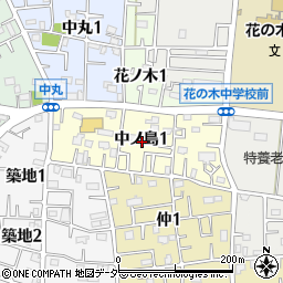 埼玉県ふじみ野市中ノ島周辺の地図