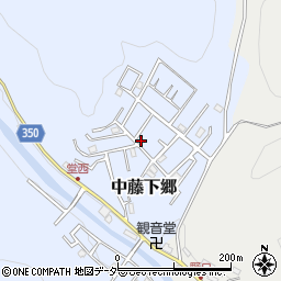 埼玉県飯能市中藤下郷10-78周辺の地図