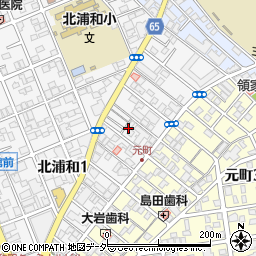 豊川稲荷周辺の地図