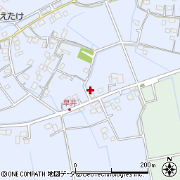 茨城県稲敷郡河内町生板9670周辺の地図