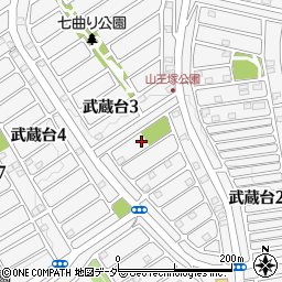 埼玉県日高市武蔵台3丁目19周辺の地図