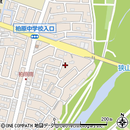 埼玉県狭山市柏原4381周辺の地図