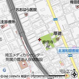 埼玉公団住宅自治会協議会周辺の地図