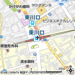 東川口駅周辺の地図