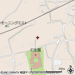 山梨県北杜市長坂町小荒間1339周辺の地図