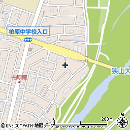 埼玉県狭山市柏原3093周辺の地図