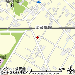 埼玉県越谷市七左町7丁目149周辺の地図