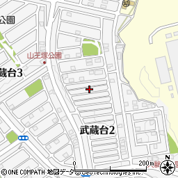 埼玉県日高市武蔵台2丁目9-20周辺の地図