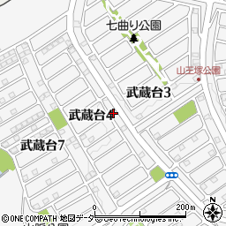埼玉県日高市武蔵台4丁目15-3周辺の地図