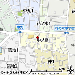 〒356-0023 埼玉県ふじみ野市中ノ島の地図
