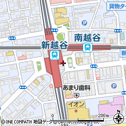 東武トップツアーズ株式会社　新越谷駅支店周辺の地図