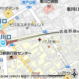 駒宮ビル周辺の地図