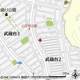 埼玉県日高市武蔵台2丁目9-1周辺の地図