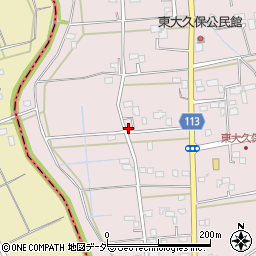 埼玉県富士見市東大久保524周辺の地図