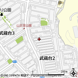 埼玉県日高市武蔵台2丁目9-5周辺の地図