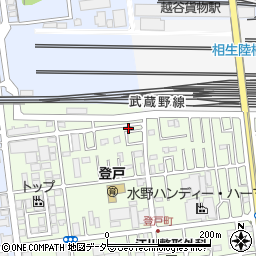 矢島鉄平石周辺の地図