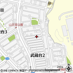 埼玉県日高市武蔵台2丁目9-10周辺の地図