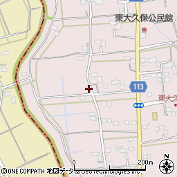 埼玉県富士見市東大久保416周辺の地図