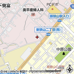 埼玉県狭山市下奥富471周辺の地図