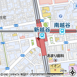 中華そば葵 新越谷ヴァリエ店周辺の地図