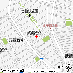 埼玉県日高市武蔵台3丁目18-11周辺の地図