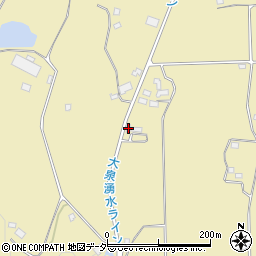 山梨県北杜市大泉町谷戸5512周辺の地図