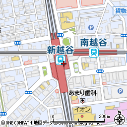 寛永堂　新越谷ヴァリエ店周辺の地図