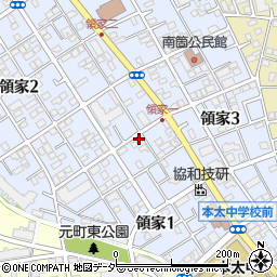 佐久間工務店周辺の地図