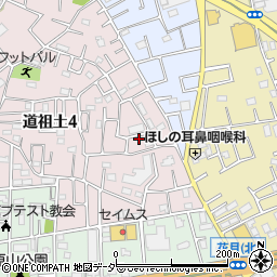秋本管工有限会社周辺の地図