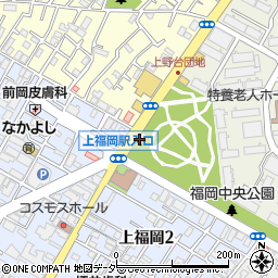埼玉県　警察署東入間警察署福岡交番周辺の地図