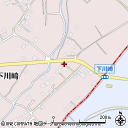 埼玉県飯能市下川崎119周辺の地図