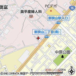 埼玉県狭山市下奥富472周辺の地図