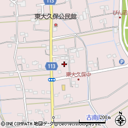 埼玉県富士見市東大久保2122周辺の地図