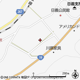 長野県木曽郡木曽町日義長渡周辺の地図