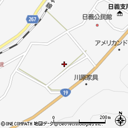 長野県木曽町（木曽郡）日義（長渡）周辺の地図